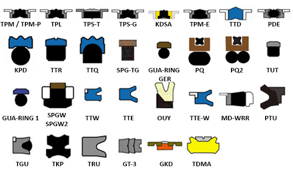 Уплотнение поршневое 150x129x8,1 (10GPSK) Уплотнения и ремкомплекты уплотнений Уплотнение поршневое 150x129x8,1 (10GPSK) (Уплотнения для гидравлики) – промснаб спб